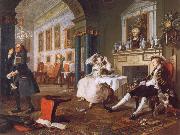 Marriage a la Mode ii The Tete a Tete, William Hogarth